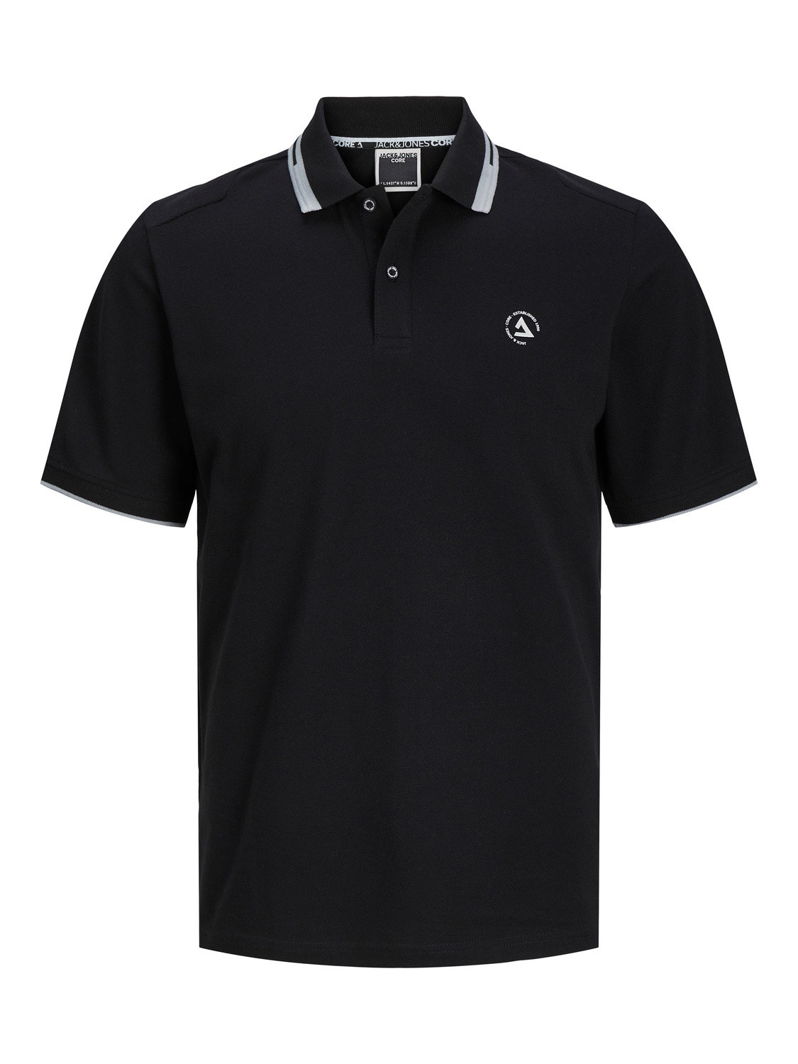 Jack & Jones Effen Polo T-shirt -Black - 12252395
