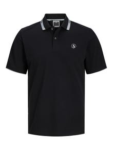 Jack & Jones Einfarbig Polo T-shirt -Black - 12252395