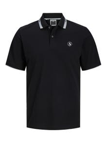 Jack & Jones Plain Polo T-shirt -Black - 12252395