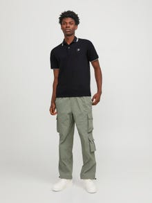 Jack & Jones Einfarbig Polo T-shirt -Black - 12252395