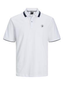 Jack & Jones T-shirt Liso Polo -White - 12252395
