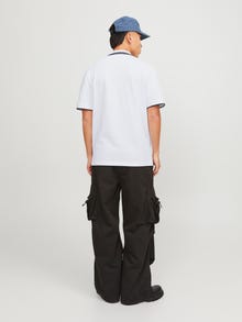 Jack & Jones Sima Póló Trikó -White - 12252395