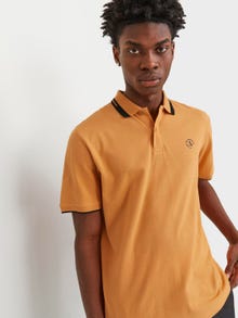 Jack & Jones Effen Polo T-shirt -Tangerine - 12252395