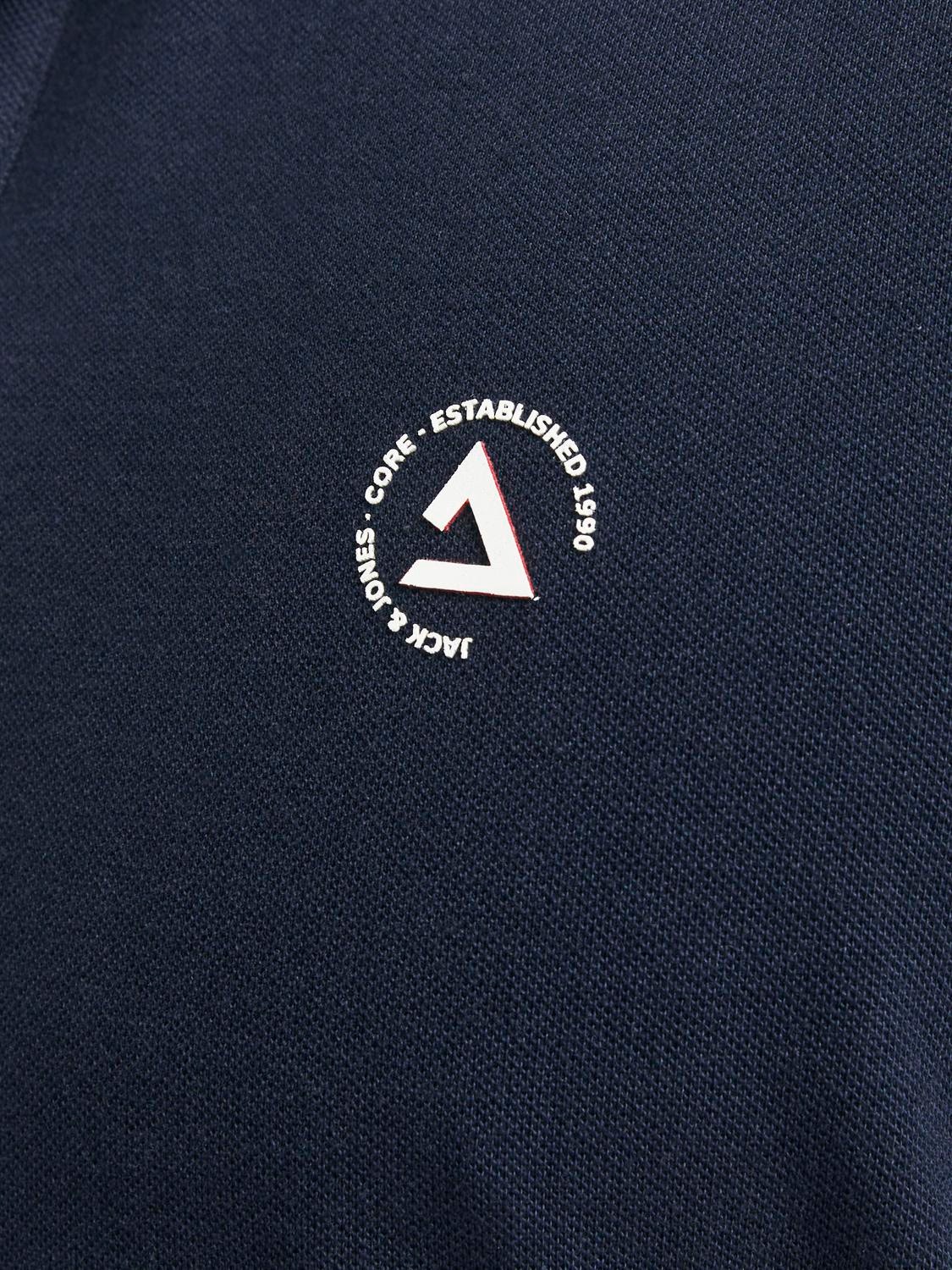 Plain Polo T-shirt | Dark Blue | Jack & Jones®