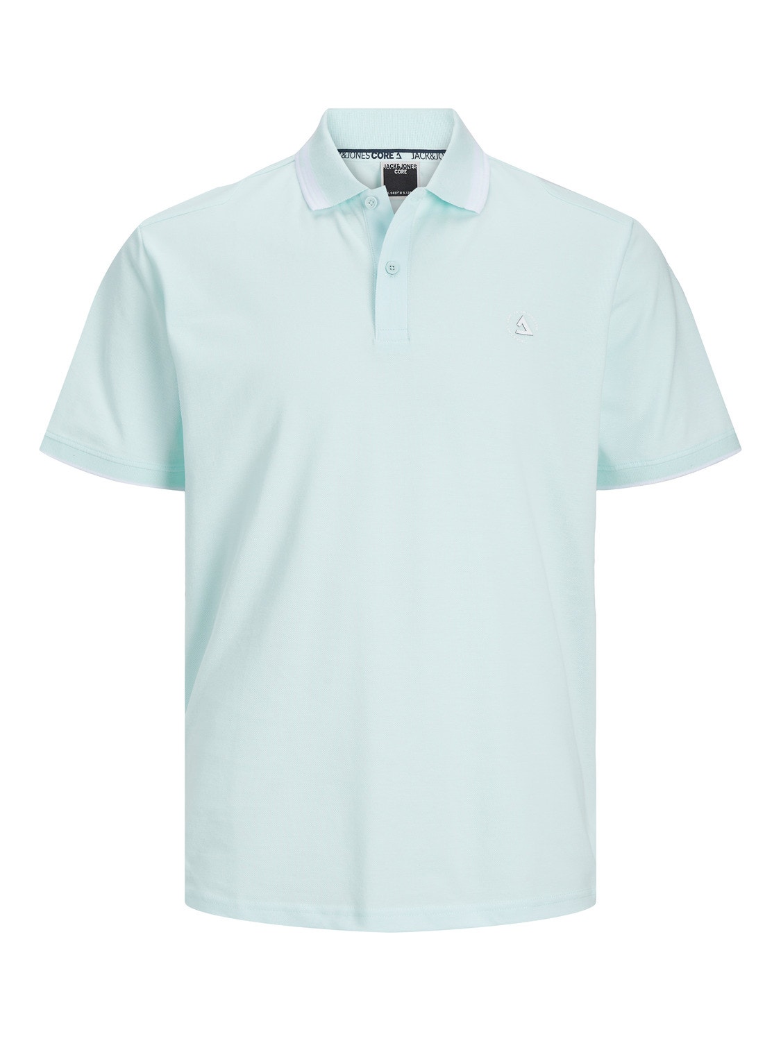 Jack & Jones Einfarbig Polo T-shirt -Soothing Sea - 12252395