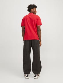 Jack & Jones Vanlig Polo T-skjorte -True Red - 12252395