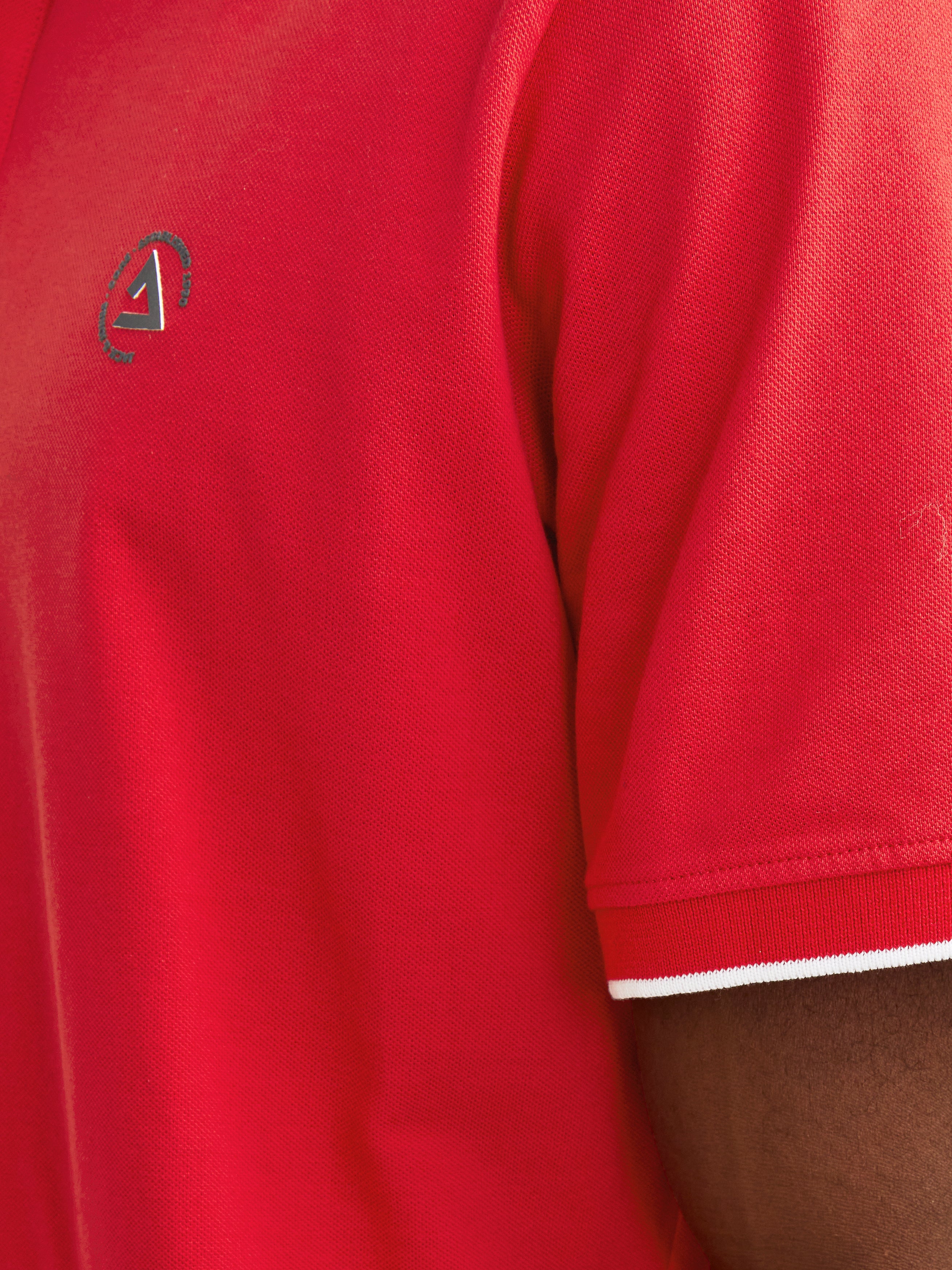 Jack & Jones Plain Polo Polo -True Red - 12252395