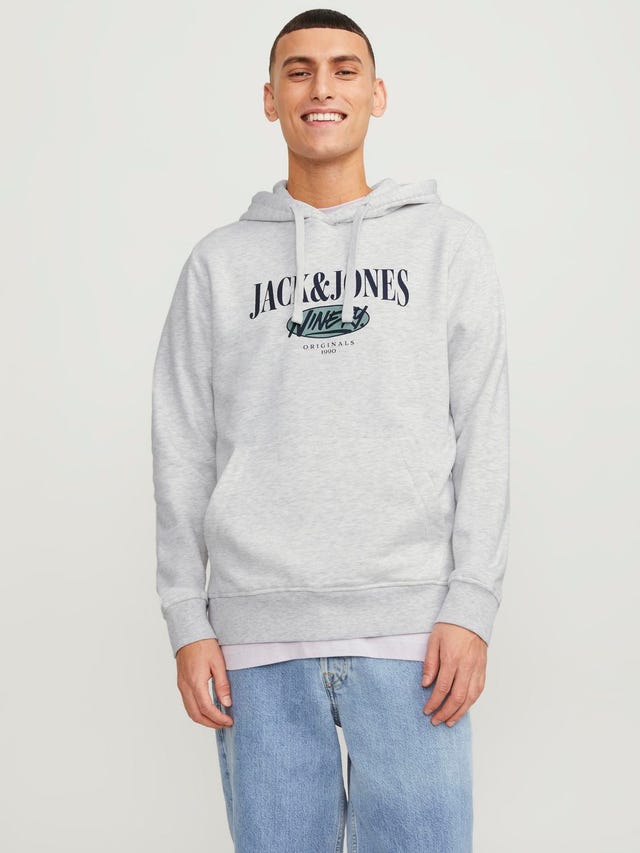 Jack & Jones Logo Hættetrøje - 12252402