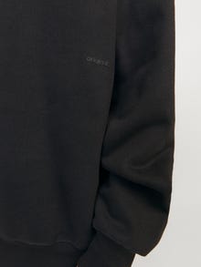 Jack & Jones Effen Sweatshirt met ronde hals -Black - 12252408