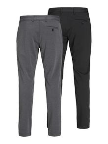 Jack & Jones 2-pack Slim Fit Chino trousers -Black - 12252428