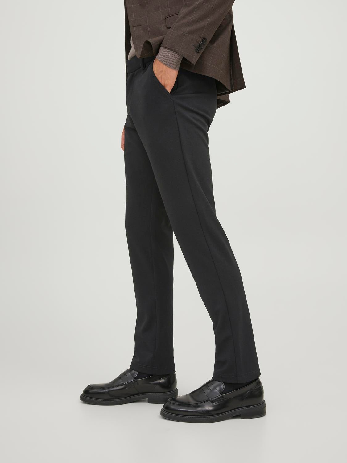 Jack & Jones 2-balení Slim Fit Plátěné kalhoty Chino -Black - 12252428
