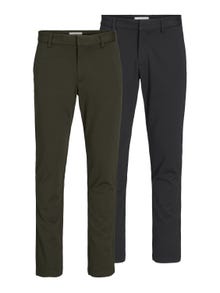 Jack & Jones Confezione da 2 Pantaloni chino Slim Fit -Rosin - 12252428