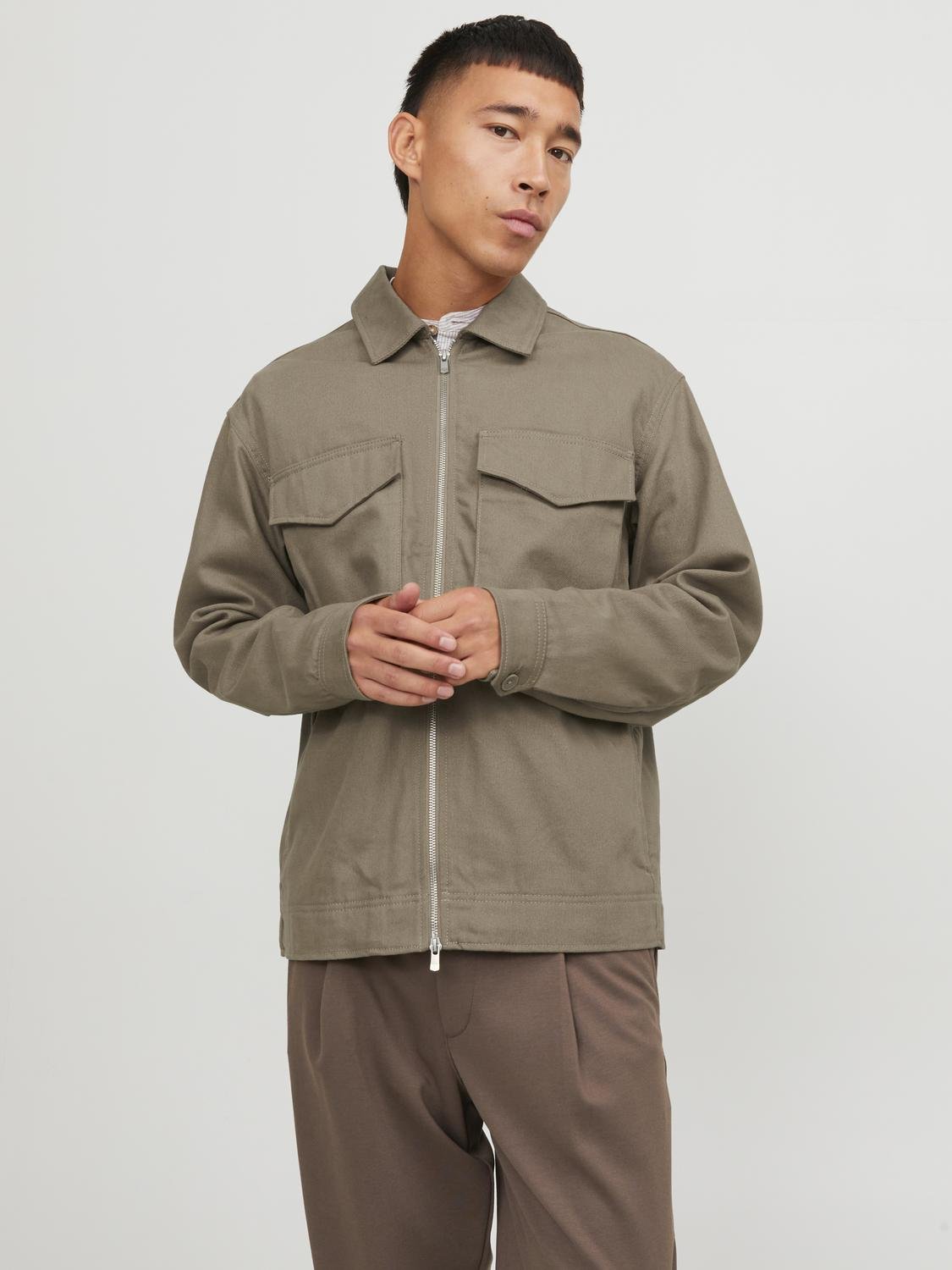 Jack & Jones Σακάκι -Timber Wolf - 12252461