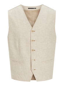 Jack & Jones JPRRIVIERA Vestes de tailleur Regular Fit -Travertine - 12252464