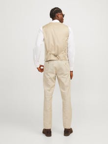 Jack & Jones JPRRIVIERA Regular Fit Tailored Waistcoat -Travertine - 12252464
