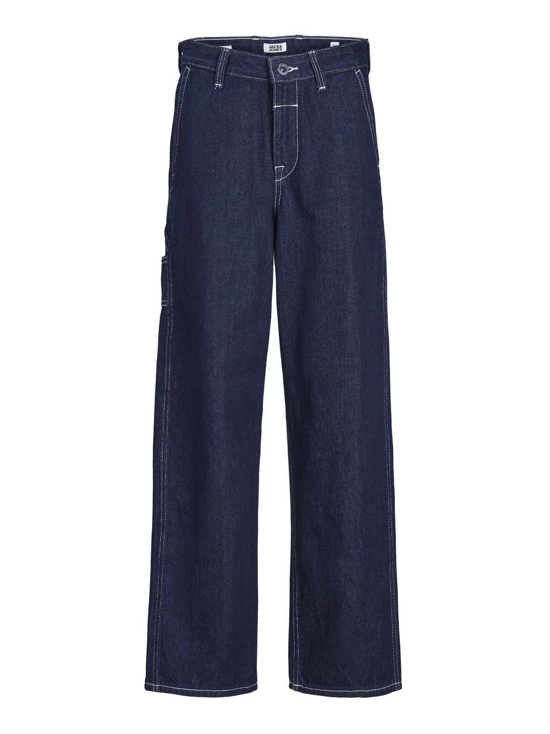 Jack & Jones JJIALEX JJCARPENTER MF 940 NMI Baggy fit jeans For boys -Blue Denim - 12252503