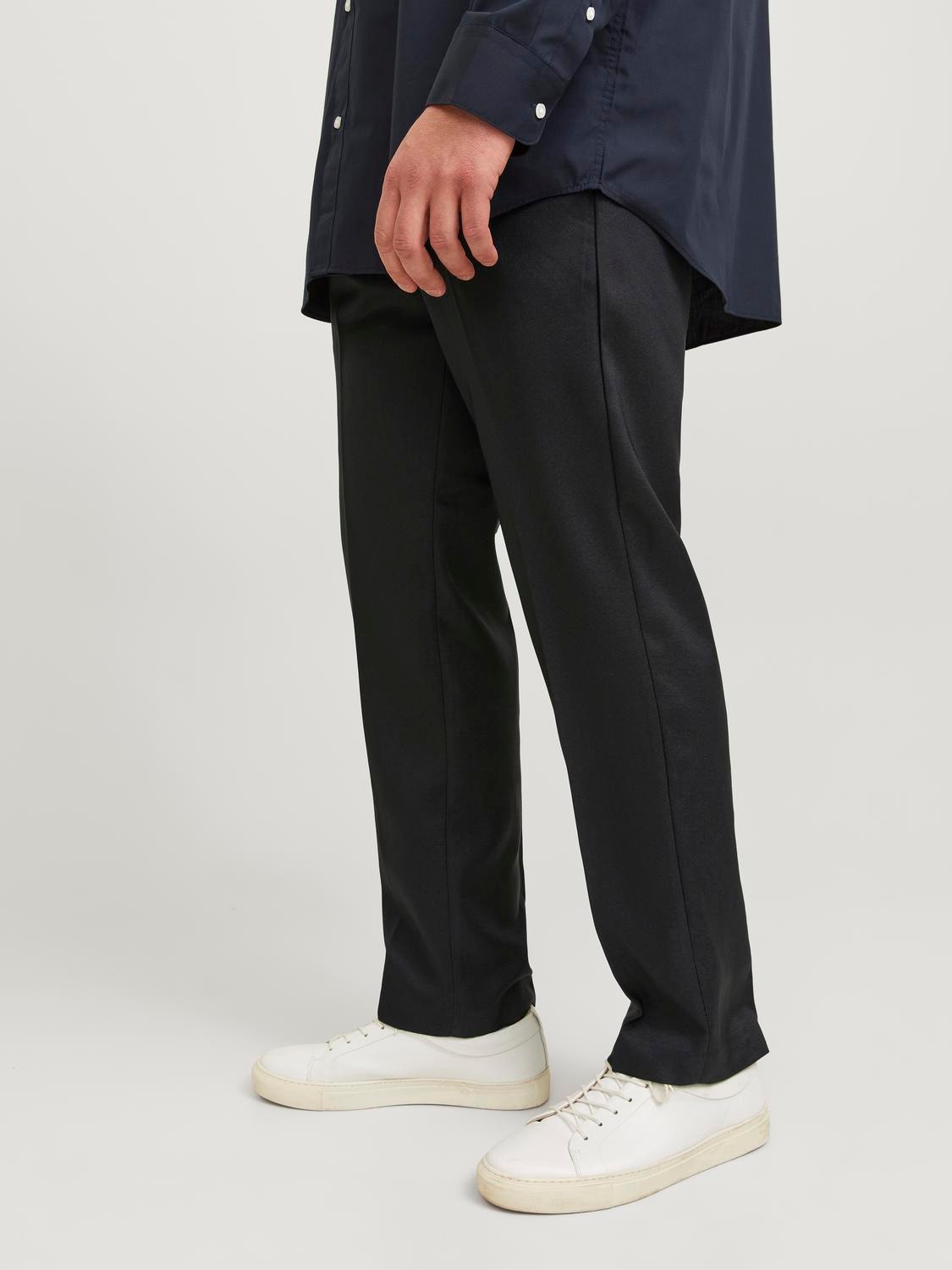 Jack & Jones Plus Size Slim Fit Chino trousers -Black - 12252525
