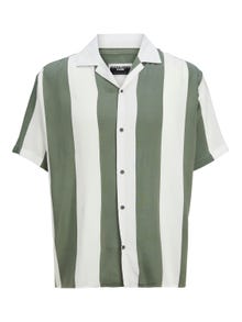 Jack & Jones Relaxed Fit Resort shirt -Agave Green - 12252536