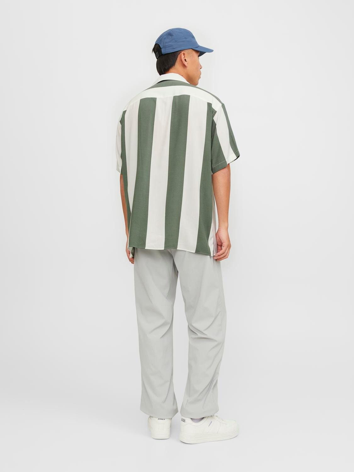 Jack & Jones Relaxed Fit Tropikalna -Agave Green - 12252536