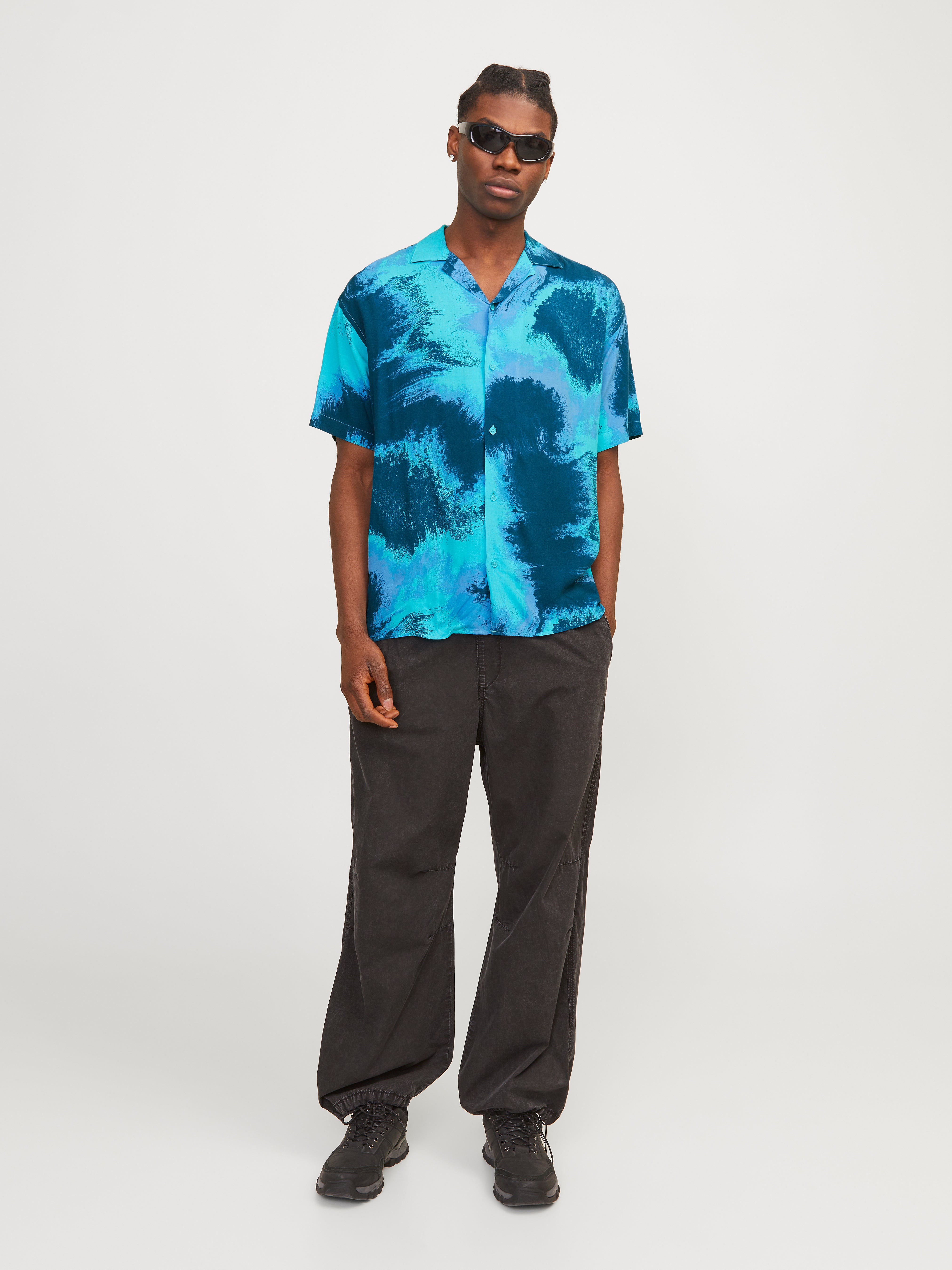 Relaxed Fit Hawaii-Hemd