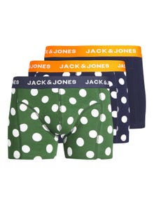 Jack & Jones 3-pack Trunks -Navy Blazer - 12252539
