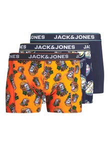 Jack & Jones 3-pack Trunks -Navy Blazer - 12252541
