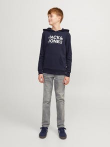 Jack & Jones JWGLENN JJIORIGINAL SQ 273 Slim Fit Jeans Für jungs -Grey Denim - 12252553