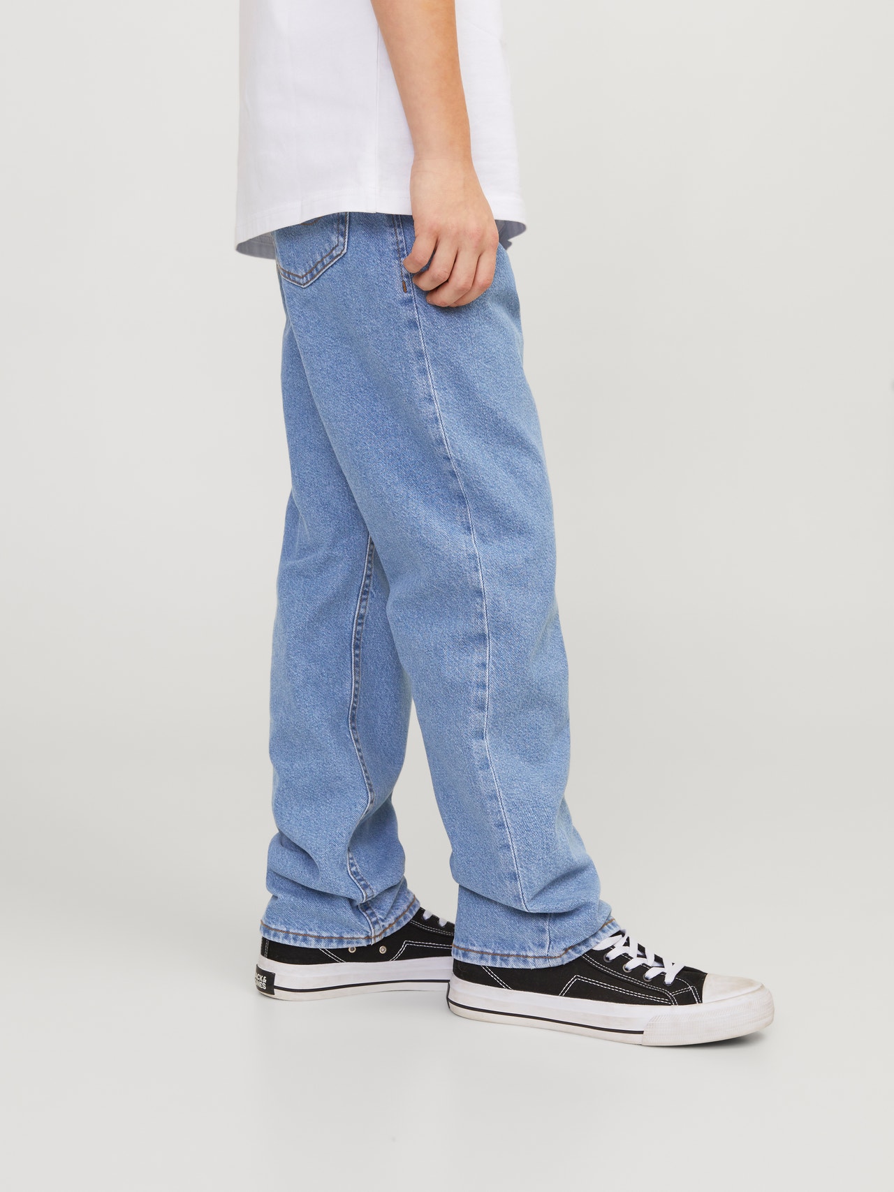 Jack & Jones JWCHRIS JJIORIGINAL SQ 951 JNR Relaxed Fit Τζιν Για αγόρια -Blue Denim - 12252577