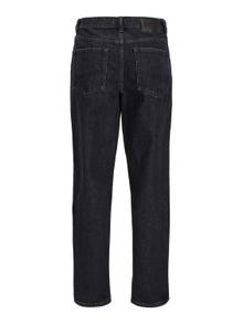 Jack & Jones JWCHRIS JJIORIGINAL SQ 953 Relaxed Fit Jeans For boys -Black Denim - 12252579