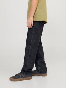 Jack & Jones JWCHRIS JJIORIGINAL SQ 953 JNR Laisvo kirpimo džinsai Jaunimui -Black Denim - 12252579