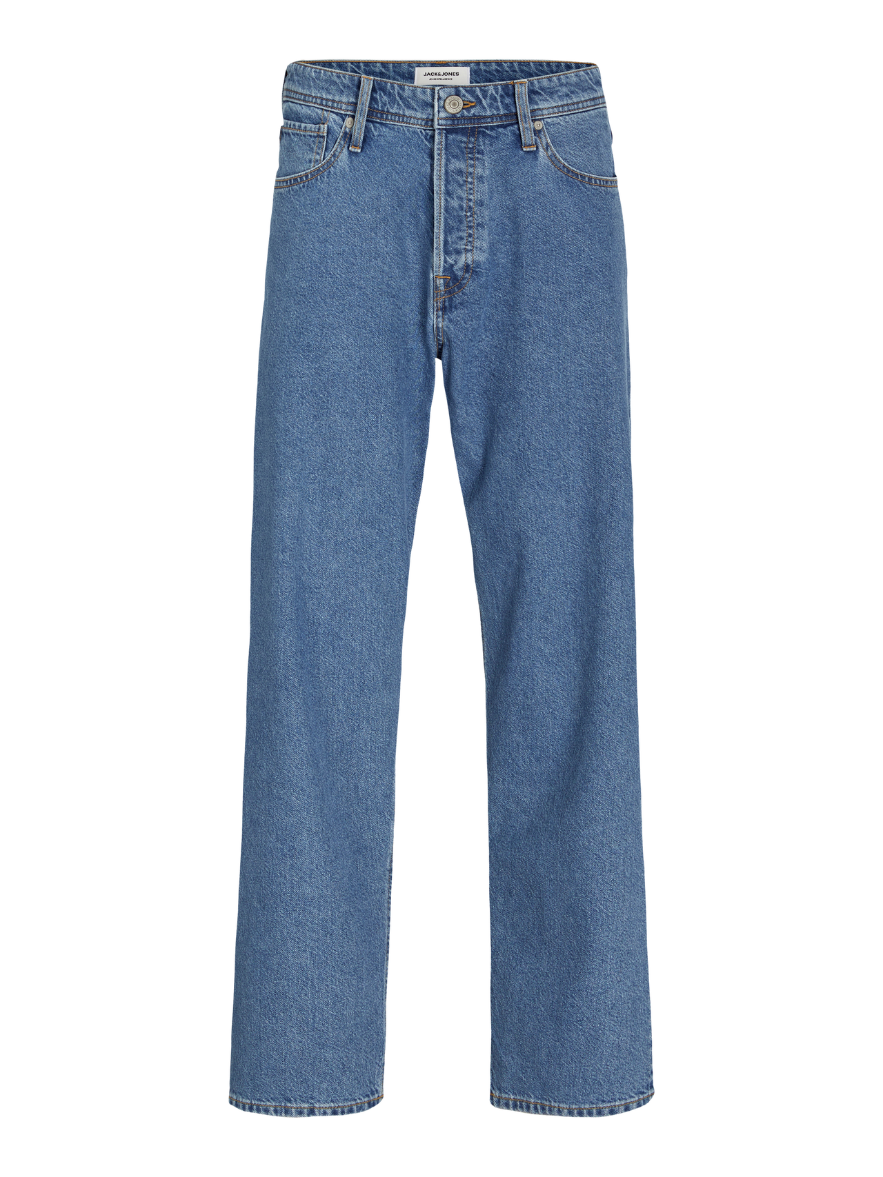 Jack & Jones JJIEDDIE JJORIGINAL SQ 735 Jeans Loose fit -Blue Denim - 12252645