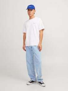 Jack & Jones JJIEDDIE JJORIGINAL SQ 738 NOOS Loose fit Džinsai -Blue Denim - 12252646