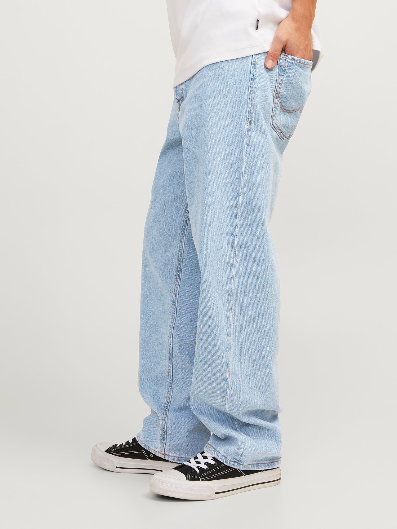 JACK & JONES heren jeans broek, Denim Blauw, 33W / 32L JACK & JONES heren jeans broek, Denim Blauw, 33W / 32L