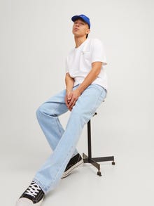 Jack & Jones JJIEDDIE JJORIGINAL SQ 738 NOOS Loose fit Džinsai -Blue Denim - 12252646
