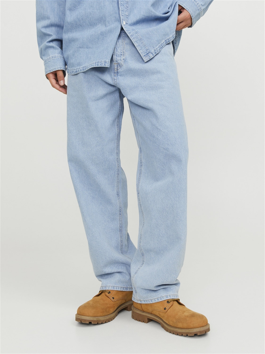 JJIALEX JJORIGINAL SQ 738 Baggy fit jeans | Medium Blue | Jack & Jones®