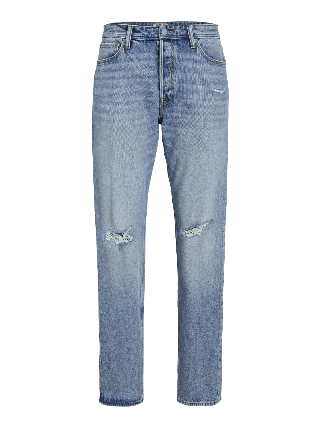 JJICHRIS JJORIGINAL SQ 537 Relaxed Fit Jeans | Medium Blue