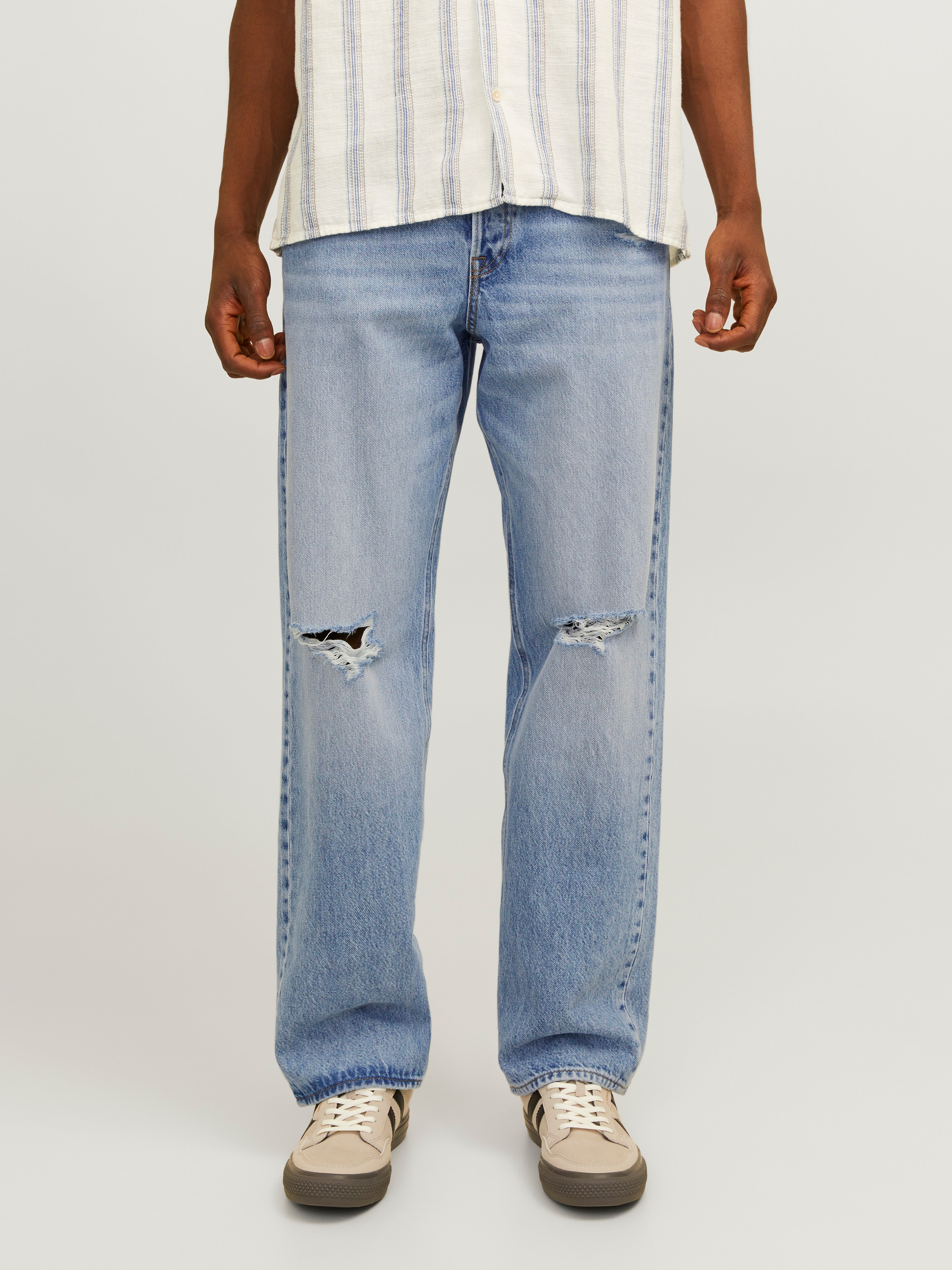 Jack & Jones JJICHRIS JJORIGINAL SQ 537 Relaxed Fit Jeans - 12252650