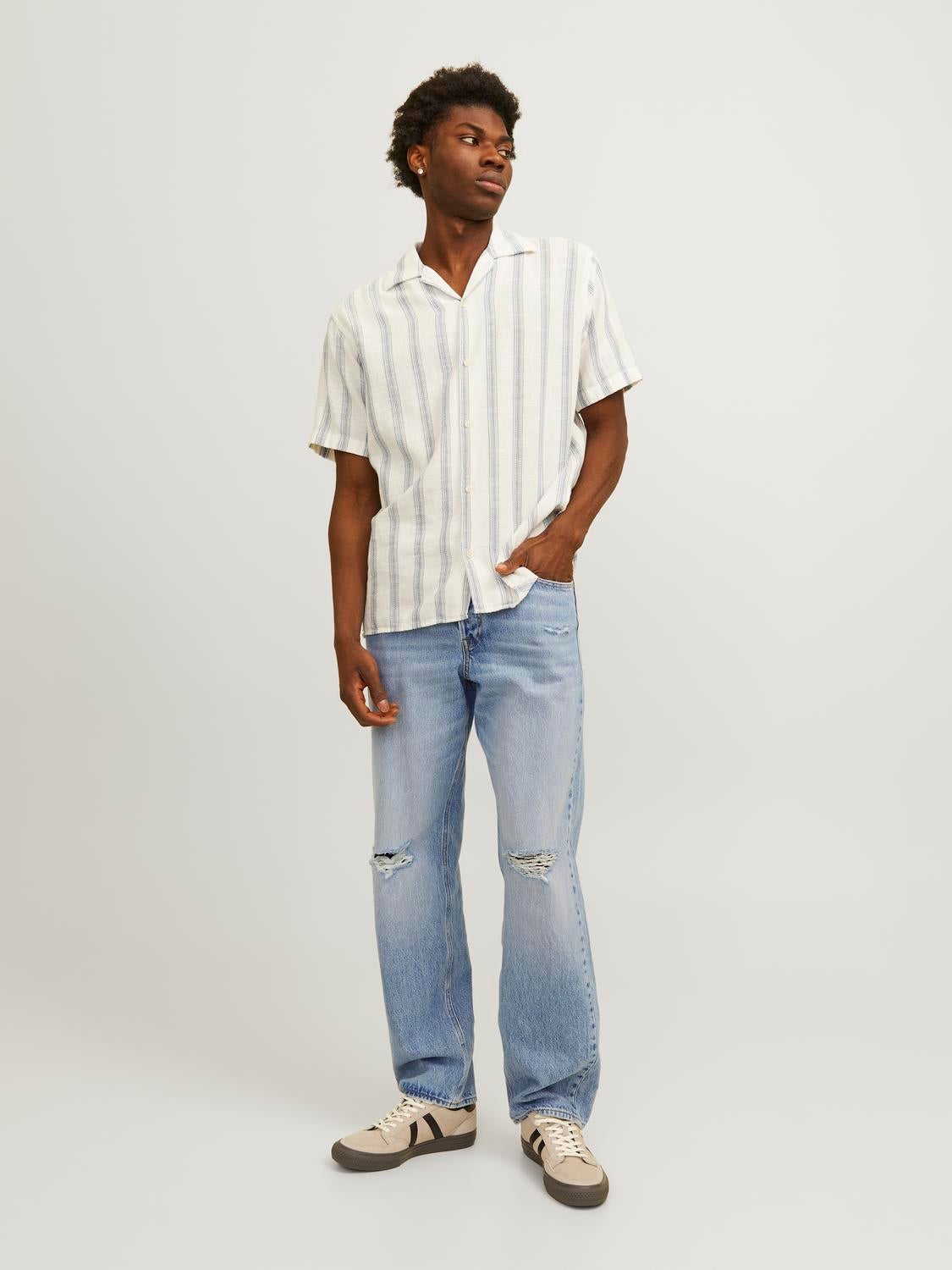 Jack fashion and jones striped jeans