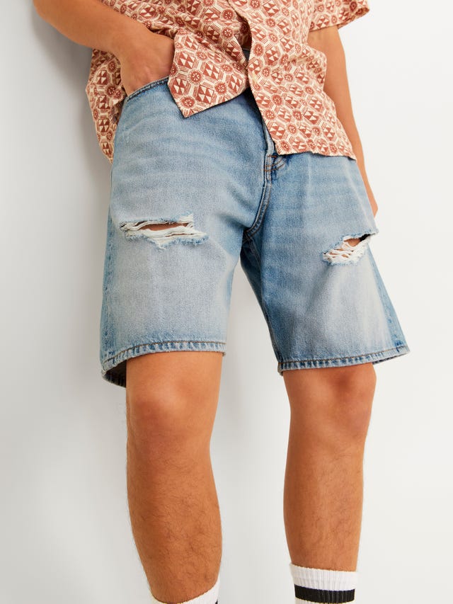 Jack & Jones Loose Fit Jeans Shorts - 12252653