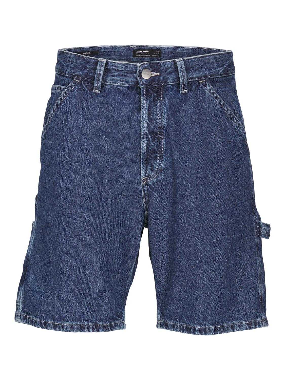 Jack & Jones Loose Fit Jeans Shorts -Blue Denim - 12252713