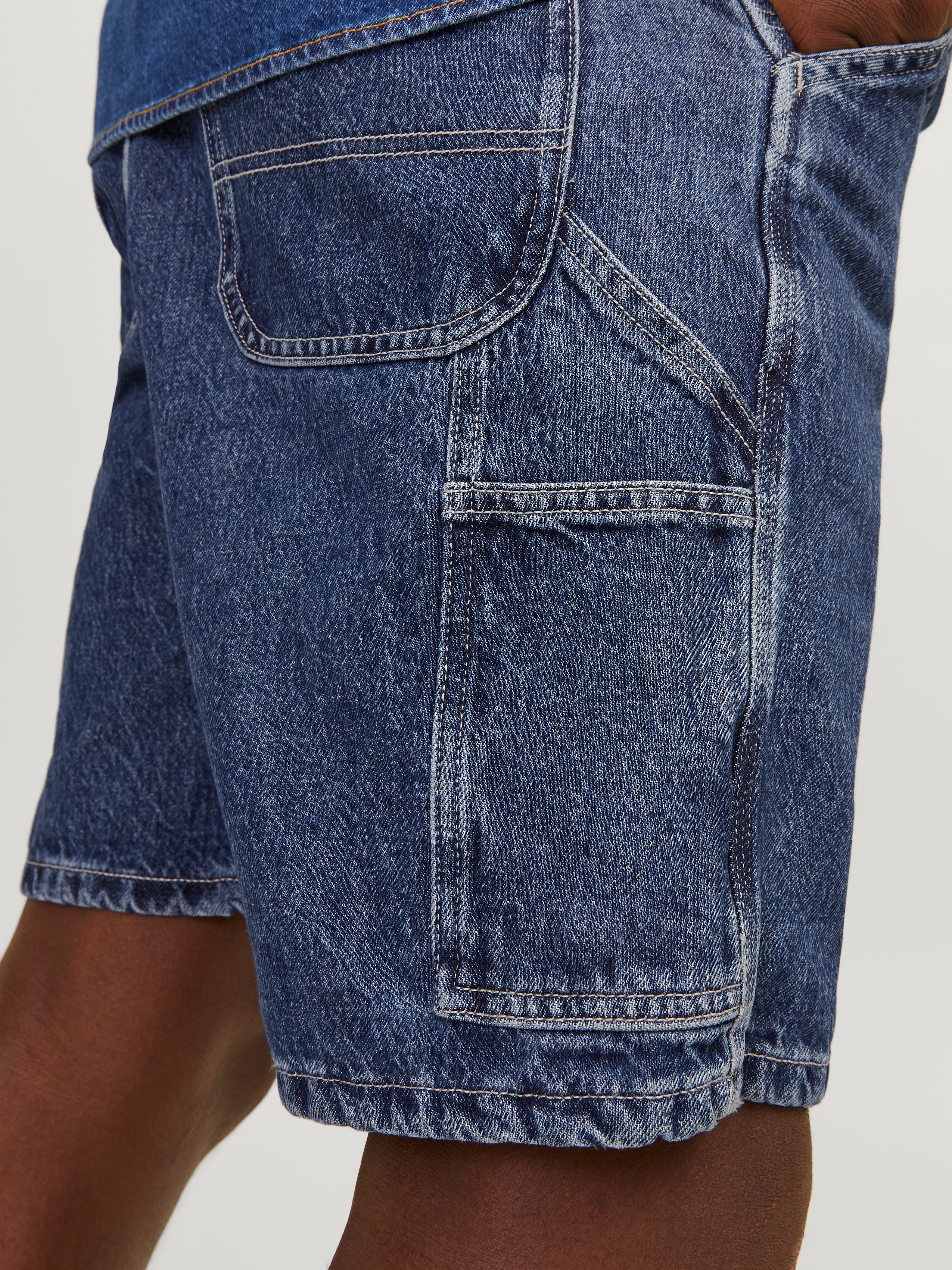 Jack & Jones Bermuda in jeans Loose Fit -Blue Denim - 12252713