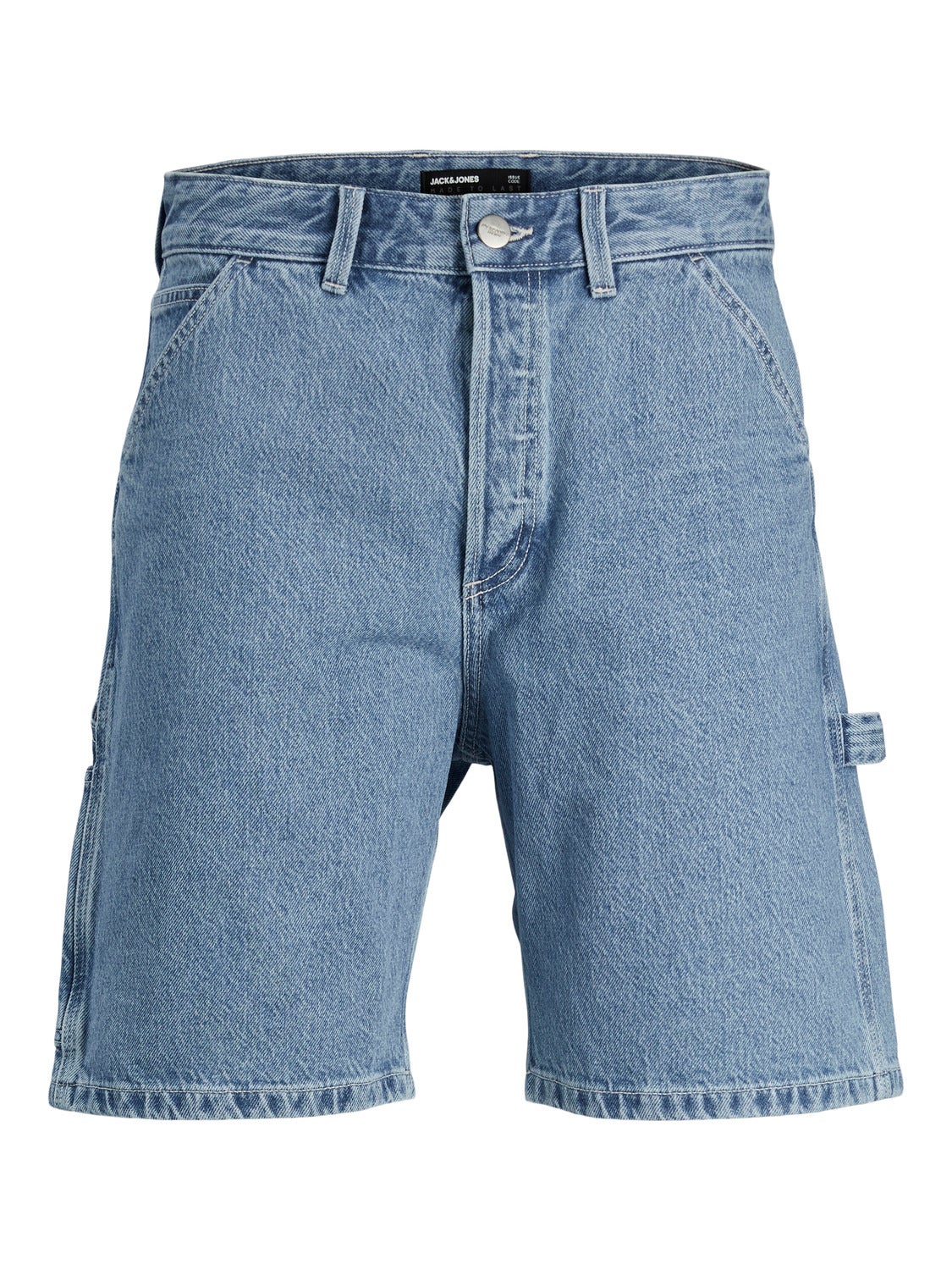 Jack & Jones Loose Fit Denim shorts -Blue Denim - 12252719