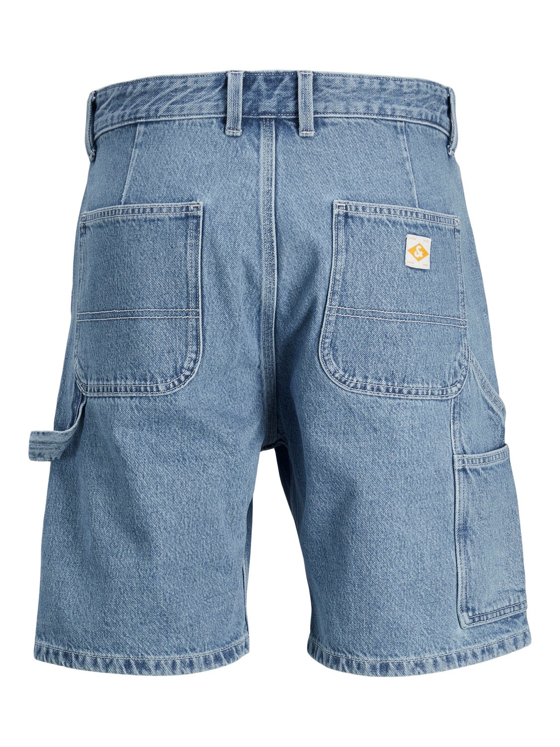 Jack & Jones Loose Fit Denim shorts -Blue Denim - 12252719
