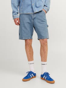 Jack & Jones Loose Fit Jeans-Shorts -Blue Denim - 12252719
