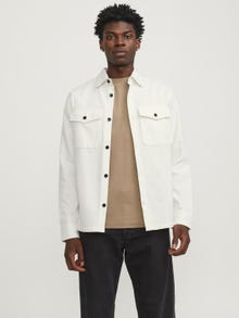 Jack & Jones Comfort Fit Kurtka koszulowa -Cloud Dancer - 12252726