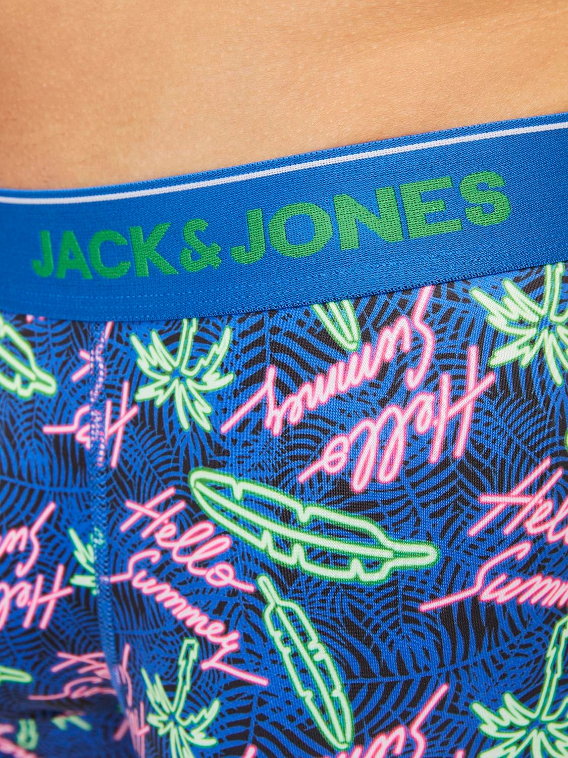 Jack & Jones 3-pak Bokserki -Victoria Blue - 12252731