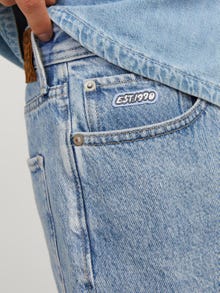 Jack & Jones Baggy fit Jeans-Shorts -Blue Denim - 12252743