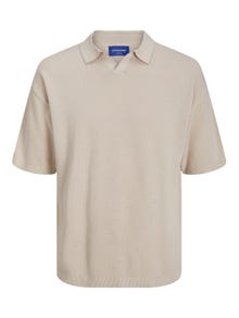 Jack & Jones Einfarbig T-shirt -Moonbeam - 12252748