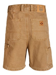 Jack & Jones Baggy fit Shorts med baggy passform For gutter -Tigers Eye - 12252760