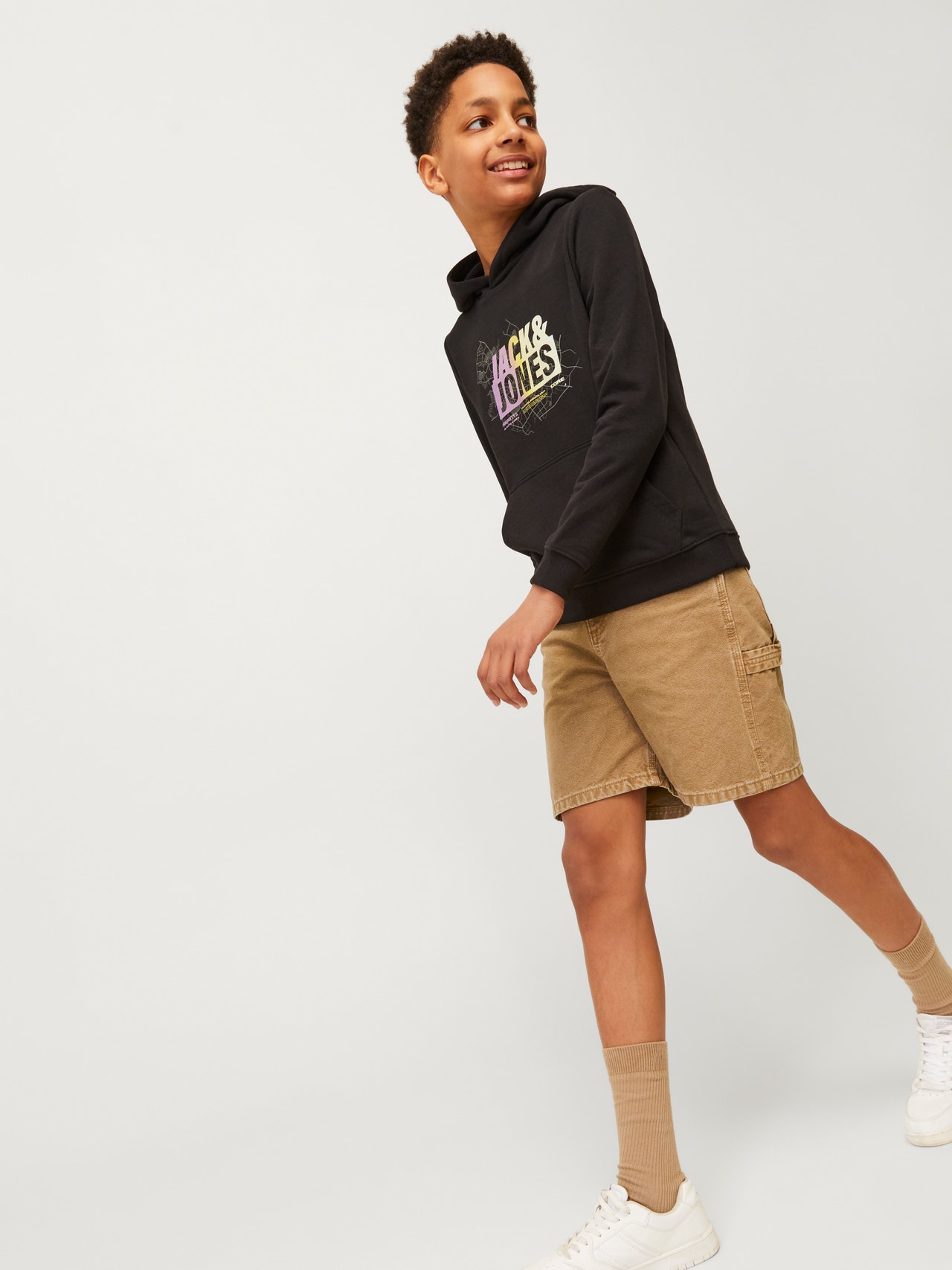Jack & Jones Baggy fit Baggy fit shorts For boys -Tigers Eye - 12252760